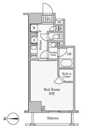 レジディア御茶ノ水IIIの物件間取画像